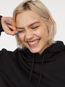 2024 femmes haute qualité pull haut court capuche nouvelle mode grande taille 3D motif brodé Design Logo personnalisé lavé - Product Image 3