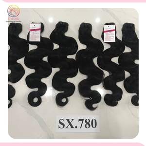 ¡Gran venta! 40-Inch Double Drawn Virgin Remy Wave Hair de Vietnam Modelo de cuerpo suave y liso con precio de color natural - Product Image 6