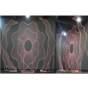 Classy Wedding Stage Metal Back Frame Fashionable Wedding <b>Wall</b> Back Frame USA Newest Wedding Metal Back Frame/Panels Australia - Product Image 1