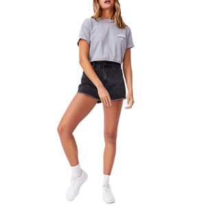 New Summer Collection With Bright color 100% cotton Short T-shirt for Girls And Students - Product Image 4