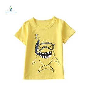Camiseta con diseño de logotipo personalizado para niños, ropa 100% de algodón de manga corta de verano - Product Image 2