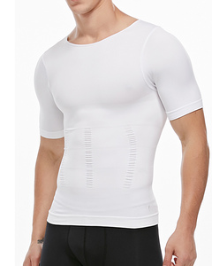 T-shirt manches courtes pour homme, estival, à Compression, soutien des Muscles, minerai & stifs, meilleure version 2020 - Product Image 3