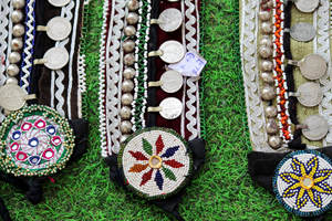 Banjara-cinturón antiguo indio Vintage, moneda antigua - Product Image 2