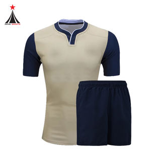 Uniforme de rugby de secado rápido, cuello redondo personalizado, Media manga - Product Image 1