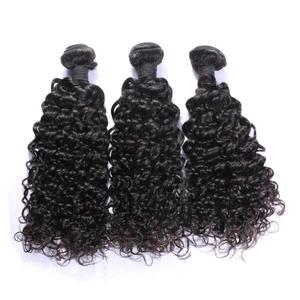 South India Virgin Remy Human Hair <b>Extensions</b> Machine Double Weft Deep Wavy All Colors Suitable - Product Image 1