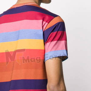Camisetas Casuales para Hombre al por Mayor con Paneles Decorativos, Manga Corta, Mezcla de Poliéster/Algodón, Ecológicas y Transpirables - Product Image 6