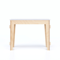 Meuble de présentation en bois emboîtable HM-3500-001 de haute qualité, couleur personnalisable, pour comptoir de bureau et salon professionnel