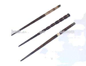 Horquillas de madera pulidas con bocina, accesorios para el cabello, Horquillas de hueso - Product Image 3