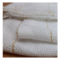 Tissu de moines pour tapis Poinçon Aiguille Broderie Touffetage Main Matériel 100% Polyester Tissu Top Vente Chiffons Réutilisable Durable