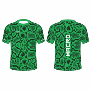 เสื้อรัดกล้าม MMA แบบสั่งทำพิเศษ แขนสั้น สำหรับผู้ชาย ผลิตจากโพลีเอสเตอร์/สแปนเด็กซ์ - Product Image 4