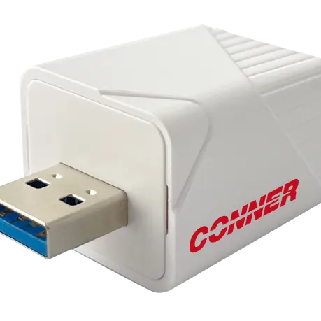 Conner iXflash Cube 128GB, Back-up While Charging, MFi Certified USB Type A for iPhone/ iPad