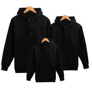 Sweat à capuche sur mesure de haute qualité en couleur noire confortable pull-over pour hommes Offre Spéciale sweats à capuche de sport en molleton à manches longues pour hommes - Product Image 3