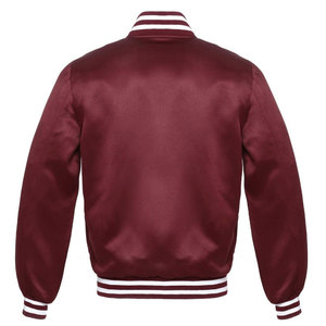 OEM Custom High Quality Chenille Embroidery Leather Sleeves Baseball Bomber Letterman Varsity <b>Jacket</b> - Product Image 6