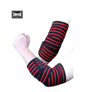 สายรัดข้อศอกนีโอพรีนแบบปรับได้สายรัดรัดรัดข้อมือสำหรับออกกำลังกายปรับแต่งได้ - Product Image 1