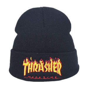 Gorro de invierno de felpa acrílica de primera calidad para Unisex, bordado 3D personalizado, protección contra el frío para viajes al aire libre, esquí - Product Image 4