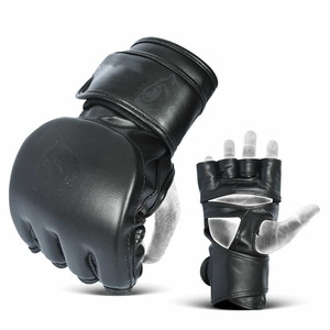Professional Matches MMA Gloves Manufacturer of High Quality Leather Mma Gloves with Custom Printing and Designing on Wholesale - Product Image 2