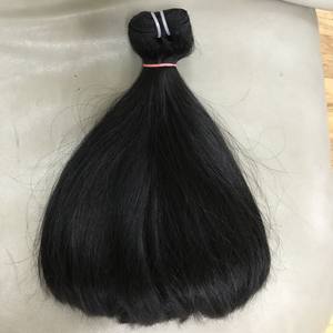 Meilleure vente Super Double cuticule aligné Remy wefted waves brut unique donneur droite noir vietnamien Extensions de cheveux humains - Product Image 3
