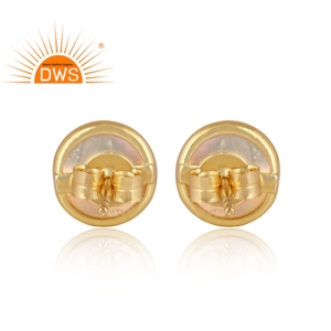 925 argent Sterling naturel nacre boucle d'oreille pour femmes bijoux pour femmes cadeau pour elle - Product Image 4