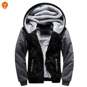 winter warm up heavyweight <b>hoodies</b> oversized 100% cotton heavyweight vintage washed sweatshirt <b>men</b> <b>black</b> heavy fleece hoodie - Product Image 3