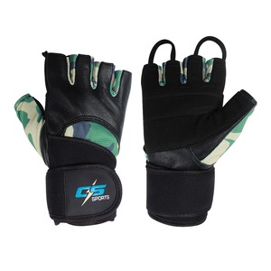 Gants de cyclisme demi-doigt personnalisés de taille XS Paume antidérapante et conception tactique camouflage pour les sports de gymnastique Moto Course en montagne - Product Image 1