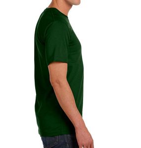 T-shirt musculaire pour homme en coton/bambou écologique respirant, vente en gros de t-shirts graphiques personnalisables - Product Image 5