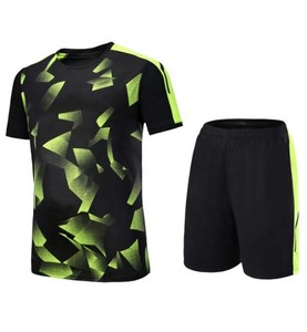 Conjunto de fútbol para adultos, Kit de fútbol, uniformes de entrenamiento de manga corta para hombres y mujeres, venta al por mayor - Product Image 2