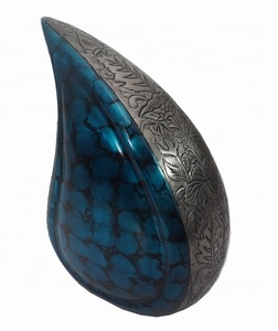 Urna Funeraria Americana de Metal en Forma de Lágrima con Acabado Colorido para Guardar Cenizas de Adultos, Mejor Precio, Gran Venta - Product Image 2