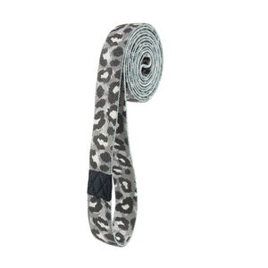 Long tissu personnalisé bandes de résistance imprimé léopard élastique Gym entraînement exercice bandes de traction ensemble de 3 pièces pour les femmes - Product Image 3