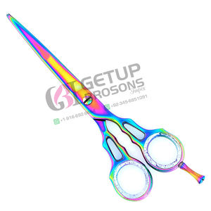 กรรไกรตัดผมทำจากสเตนเลส,กรรไกรตัดผมสำหรับช่างตัดผมมีขอบไทเทเนียม - Product Image 1