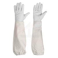 Großhandelspreis Imker Anti-Stich-Handschuhe - Langlebiges Leder Mikrofaser Anpassbare Größen Farben für Unisex
