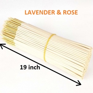 Varillas de incienso de 19 pulgadas, varitas de incienso de lavanda Natural y rosa, suministro al por mayor de la mejor marca (blanco) - Product Image 1