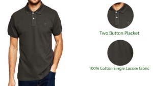 Polo moulant à manches courtes pour hommes, nouveau modèle, polo personnalisé et respirant de grande qualité, vente en gros du Bangladesh - Product Image 6