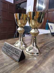 งานเฉลิมฉลอง Chalice และคริสตจักร Paten จัดหา Brassworld อินเดีย - Product Image 2