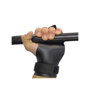 Cómodas empuñaduras de cuero para gimnasia con protectores de Palma Guantes Equipo de gimnasio - Product Image 5