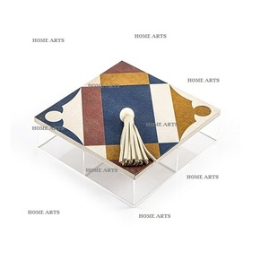 Caja de Dulces Acrílica de Último Diseño con Tapa de Madera, Caja de Dulces y Aperitivos Cuadrada de la Mejor Calidad a Bajo Precio - Product Image 6