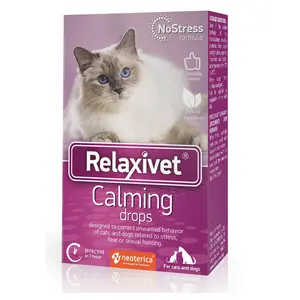 松弛安抚滴10毫升100% 有机猫薄荷提取物镇静滴分离焦虑缓解猫