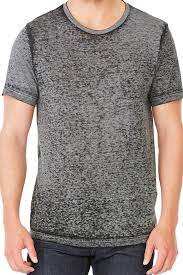 Camiseta lavada con ácido personalizada de alta calidad para hombre, patrón de impresión informal, algodón de punto prelavado, directo del fabricante de la India - Product Image 2