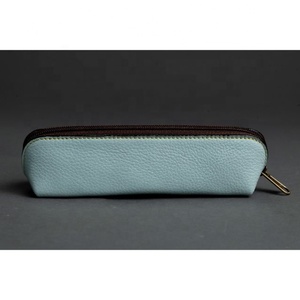 LW Authentique Personnalisé Coloré Vintage Étui à Crayons en Cuir Sac Pochette Fabriqué à la Main Utilisation Scolaire Produit - Product Image 5