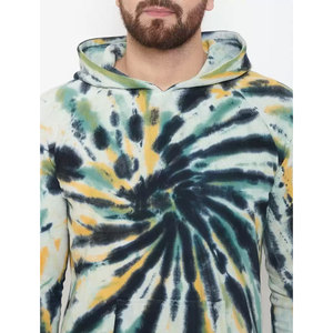 Conjunto Deportivo Sublimado para Hombre, Sudadera con Capucha de Alta Calidad con Bolsillo Canguro, Ropa Deportiva Personalizada al por Mayor - Product Image 5