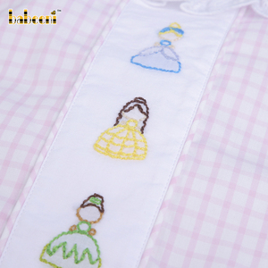 Vestido de Primavera para Niña, Estilo Princesa, Bordado, Casual, Color Rosa, Tejido, 100% Algodón, Manga de Pétalo, Corte en A, Encaje, Venta al Por Mayor ODM - Product Image 4