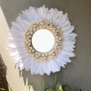 Modern Minimalist Macrame <b>Mirror</b> - Product Image 1