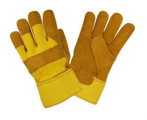 Gants de soudage canadiens en cuir de vachette à double paume avec fonctions anti-impact et anti-coupure Certifié EN388 - Product Image 5