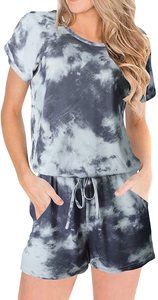 Summer Women New High-waisted <b>Tight</b> Package Hip Shorts Casual Sports Outfit T-Shirt Short Pants Suit 2 Pieces Set - Product Image 3