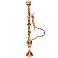 Borrey-shisha en laiton pur, tuyau, Pot de tabac pour shisha Hookah, fait à la main, de styliste, objet de décoration pour la maison