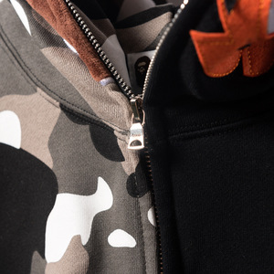 เสื้อฮู้ดลายพรางแบบยูนิเซ็กส์ กำลังฮิต พร้อมรับสั่งทำลายพิมพ์แบบซับลิเมชั่น ผ้าฝ้าย 100% แฟชั่นฤดูหนาว แบรนด์ดัง ผ้าฟลีซอุ่นๆ ขายส่ง - Product Image 5
