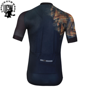 เสื้อปั่นจักรยานสำหรับผู้ชายมีสินค้าในสต๊อกพร้อมโลโก้และสีที่สามารถปรับแต่งได้แบบแห้งเร็วป้องกันรังสียูวี - Product Image 2