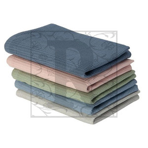 Serviette de toilette et de bain 100% coton gaufré, très absorbante, avec motif de Noël imprimé, pour la cuisine - Product Image 3