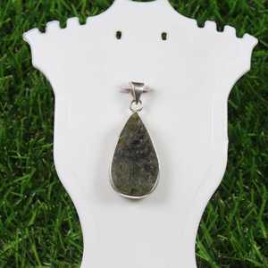 ทำด้วยมือ Boho หนามเตยหลายชิ้นสร้อยคอเสน่ห์ตามธรรมชาติที่น่าตื่นตาตื่นใจชุบเงินสเตอร์ลิงส่วนใหญ่ทำจากทองเหลืองที่ไม่ซ้ำกัน - Product Image 3