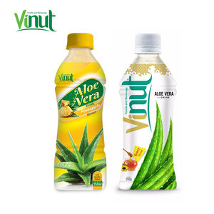 Pour VINUT Premium Aloe Vera Boisson 350ml Boisson en conserve Hydratation saine Fabriqué au Vietnam Emballage en vrac - Product Image 1