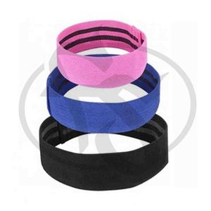 Réglable Latex Hanche Cercle Couleurs Personnalisées Nouveau Design Résistance Boucle Bande Confort Fit Booty Band - Product Image 6